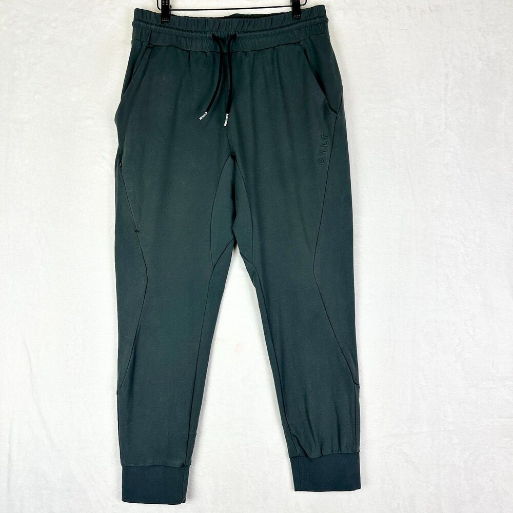 Bylt Active Jogger Size Medium Charcoal Grey Performance Relaxed Fit Stretch